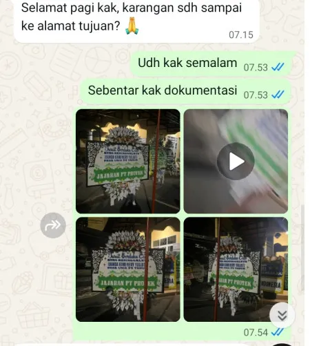 Pengiriman Papan Bunga Selamat Cipinang Muara