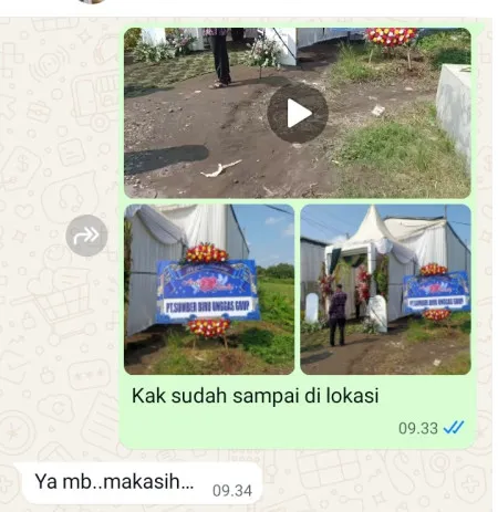 Pengiriman Karangan Bunga Cipinang Muara