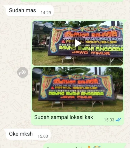 Pengiriman Papan Bunga Cipinang Muara