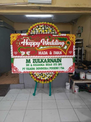 Papan Bunga di Cipinang Muara