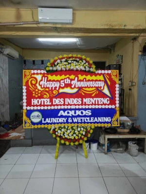 Papan Bunga di Cipinang Muara