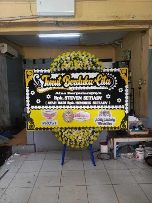 Papan Bunga di Cipinang Muara