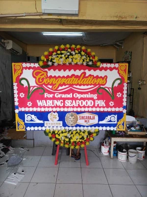 Papan Bunga di Cipinang Muara