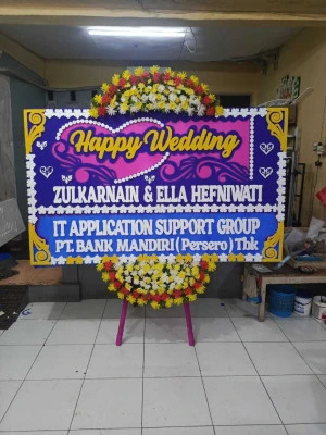 Papan Bunga di Cipinang Muara