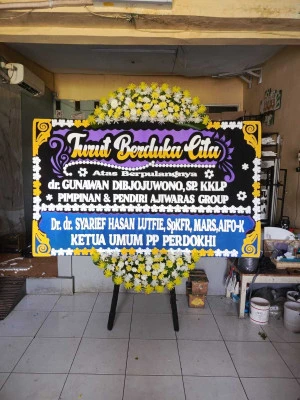 Papan Bunga di Cipinang Muara